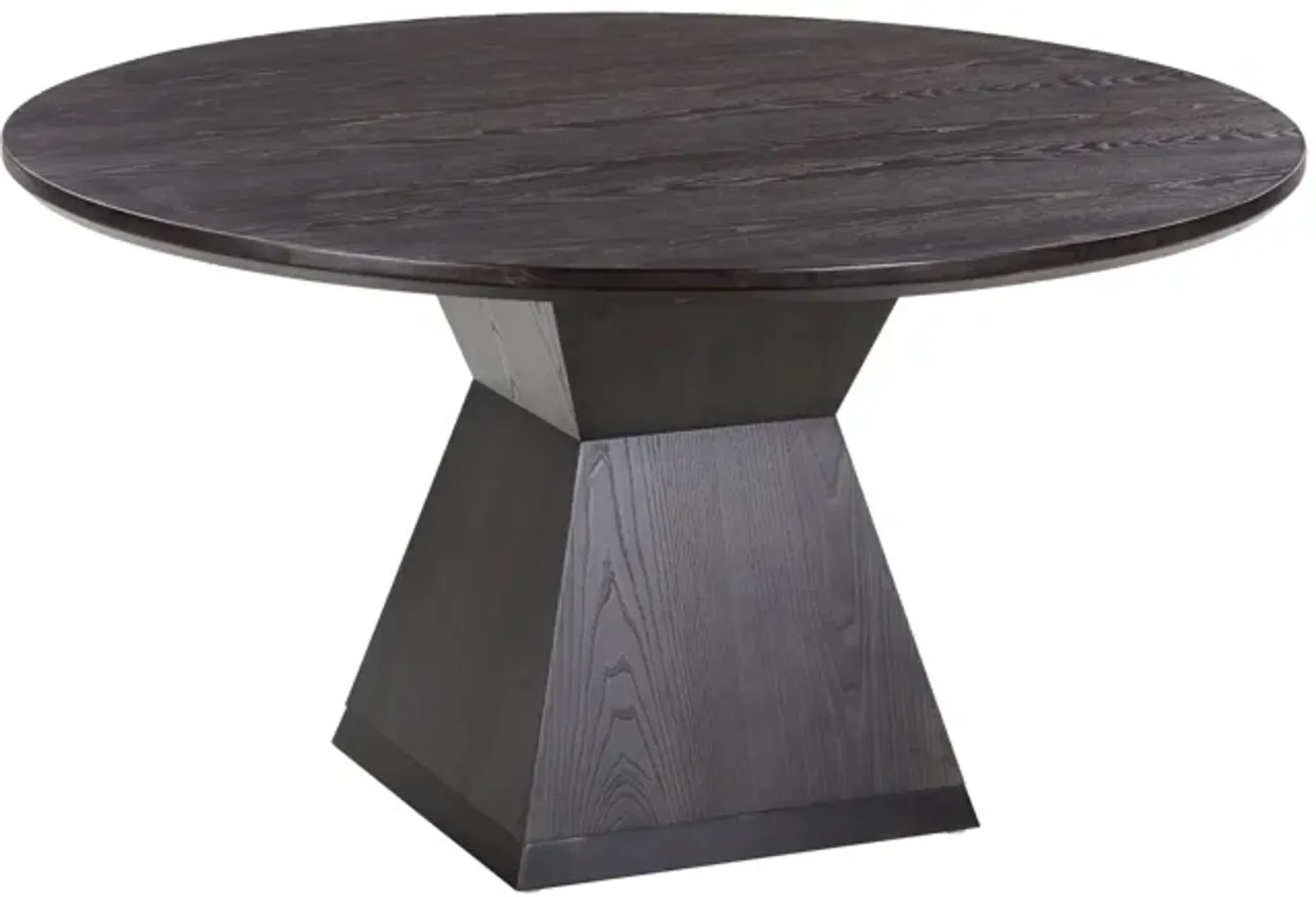 Nolan Black Round Wood Dining Table