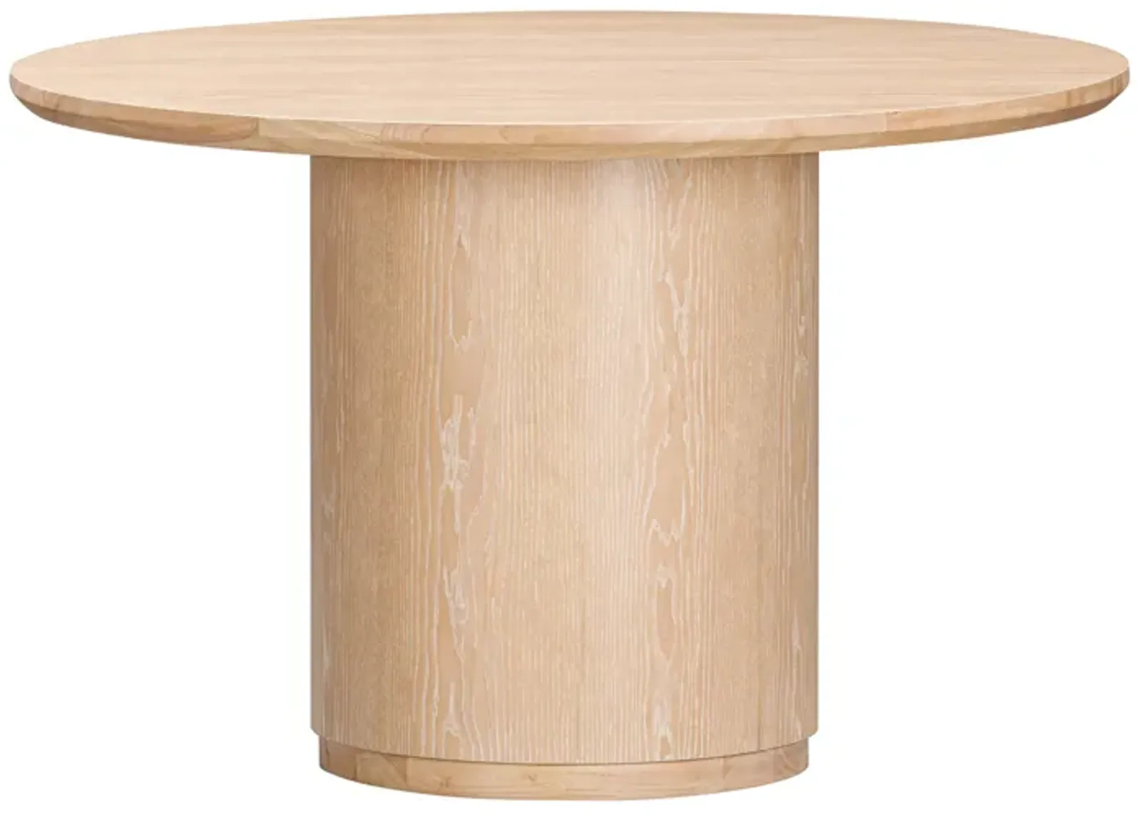 Marlow Natural Wood Round Dining Table