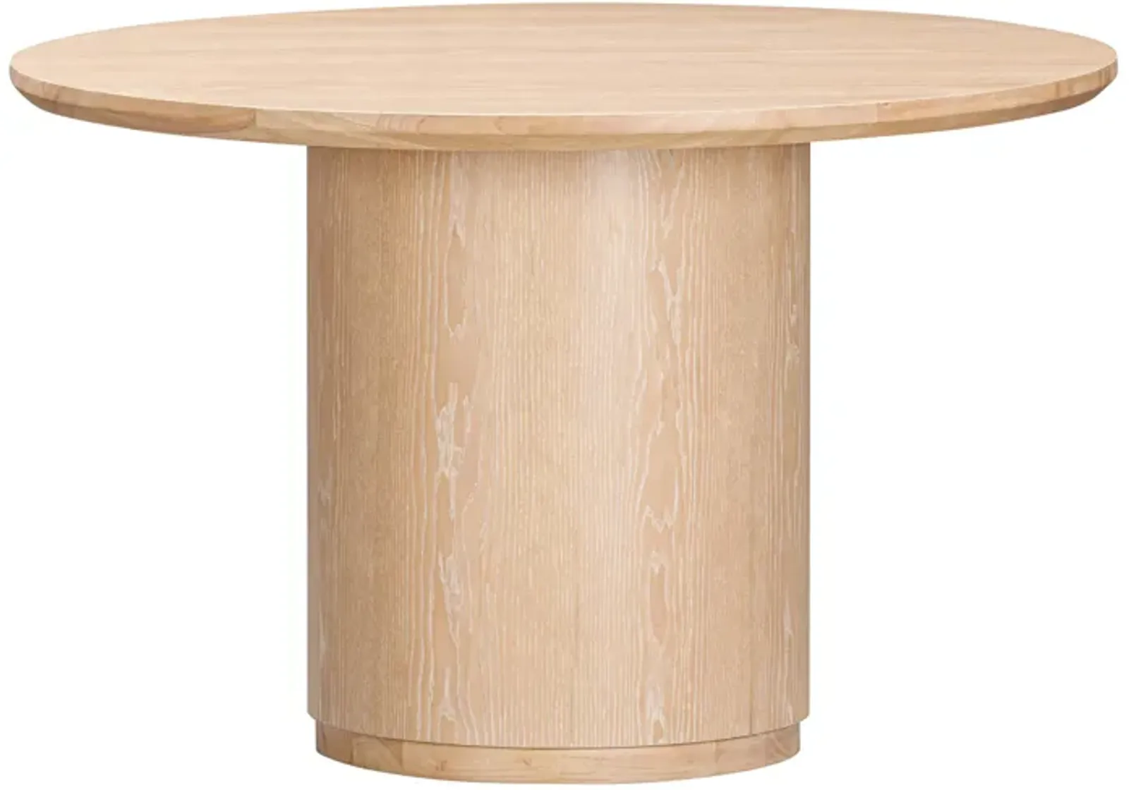 Marlow Natural Wood Round Dining Table