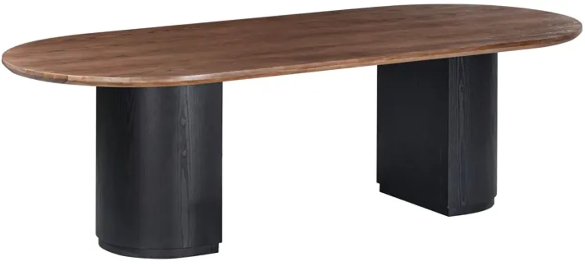 Marlow Black Wood Dining Table