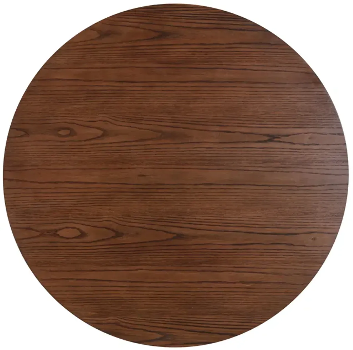 Marlow Black Wood Round Dining Table