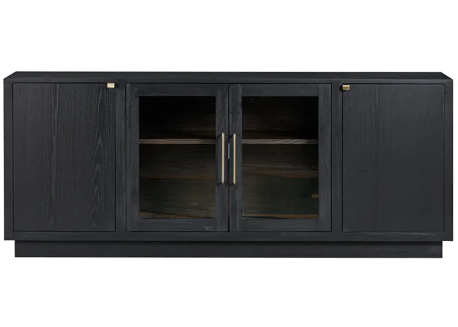 Marlow Black Wood Console