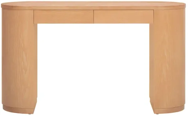 Marlow Natural Wood Writing Desk
