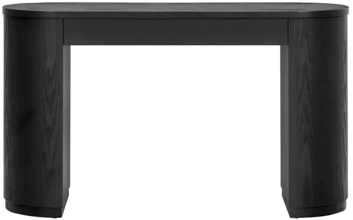 Marlow Black Wood Writing Desk