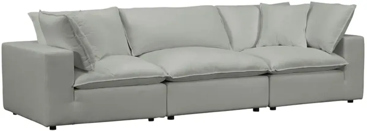 Cali Slate Performance Fabric Modular Sofa