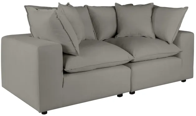 Cali 80" Performance Fabric Modular Loveseat