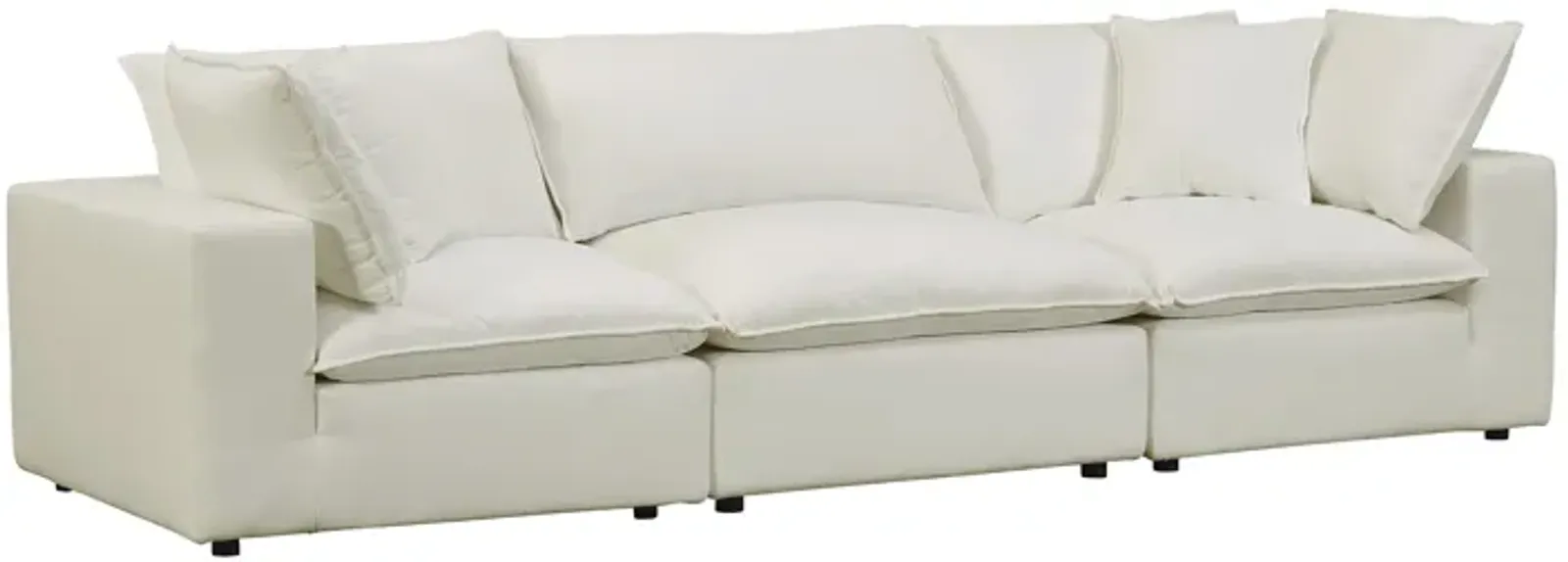 Cali Natural Performance Fabric Modular Sofa