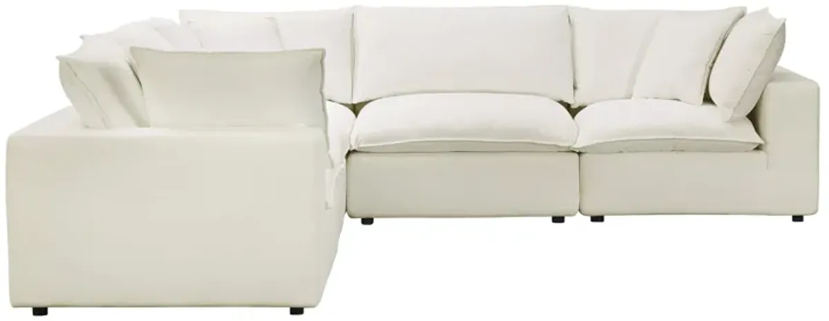 Cali Natural Performance Fabric Modular L-Sectional