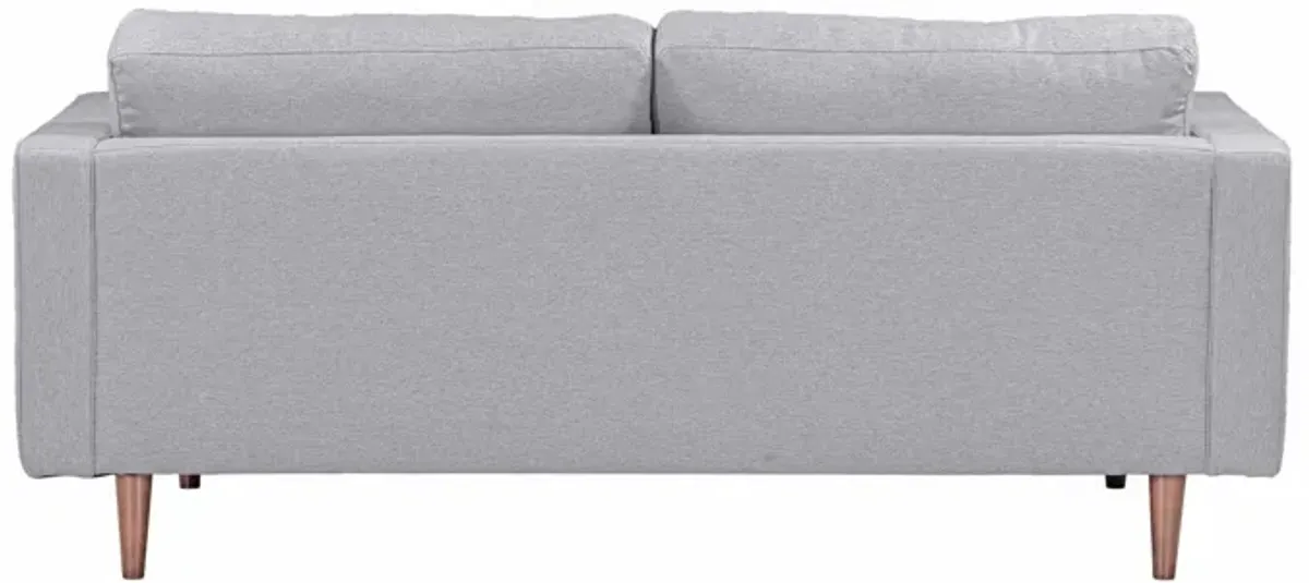 Cave Gray Tweed Loveseat