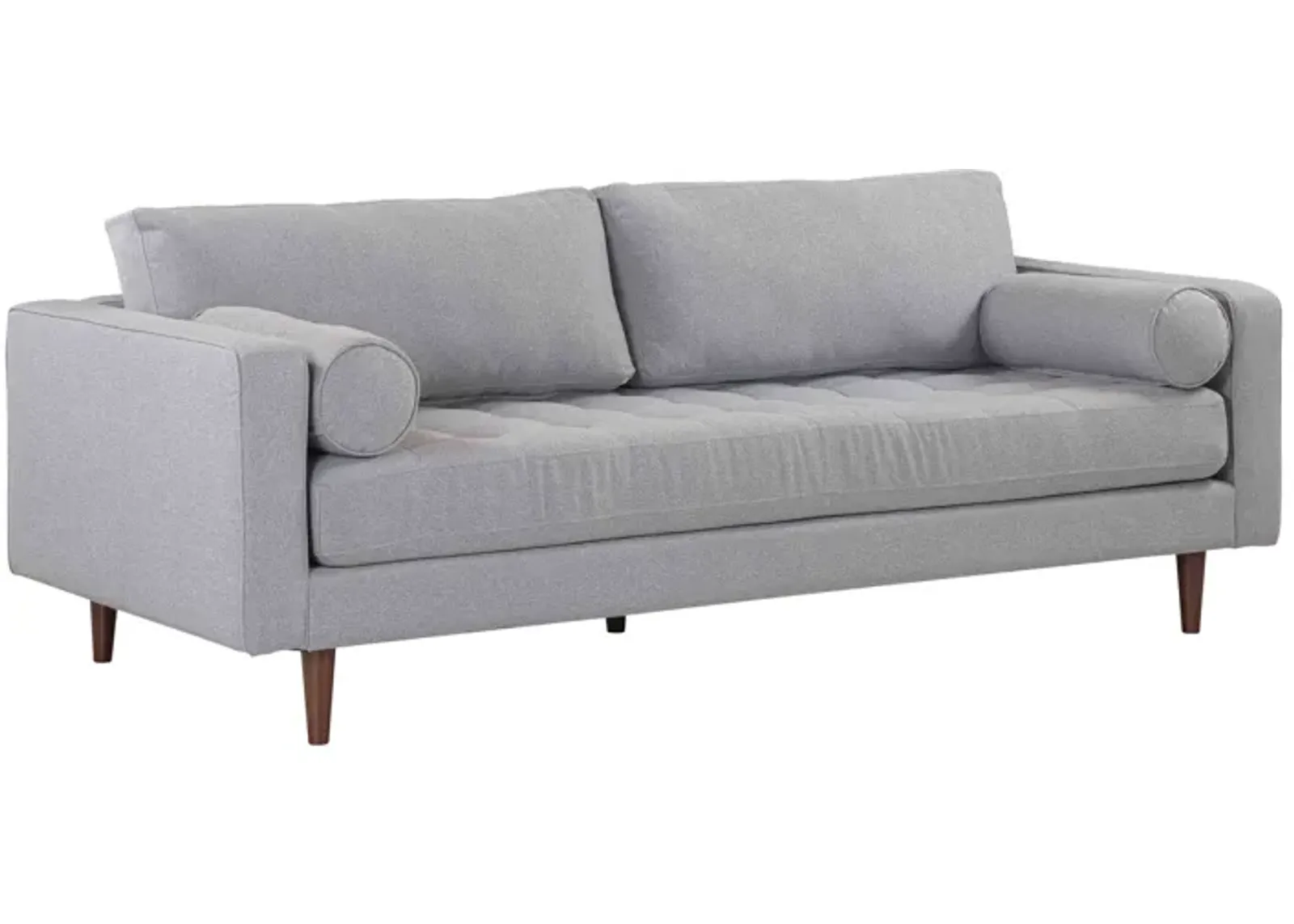 Cave Gray Tweed Sofa