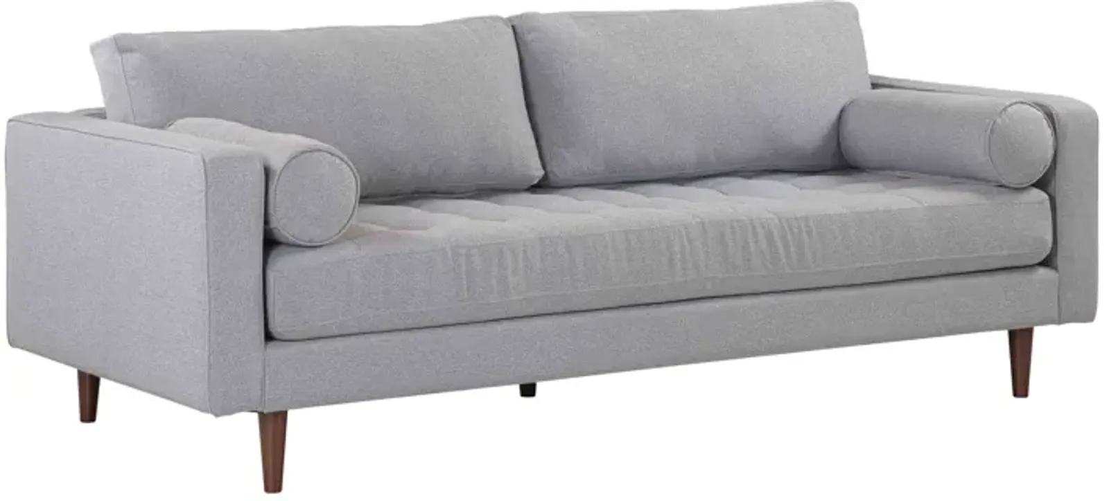 Cave Gray Tweed Sofa