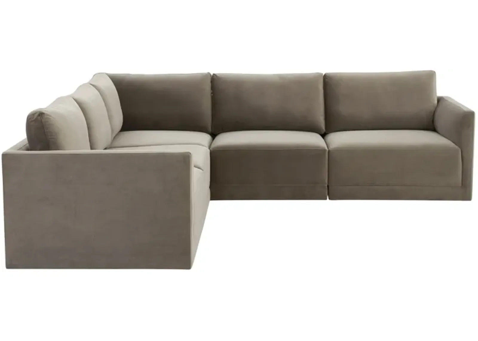 Willow Taupe Modular L Sectional