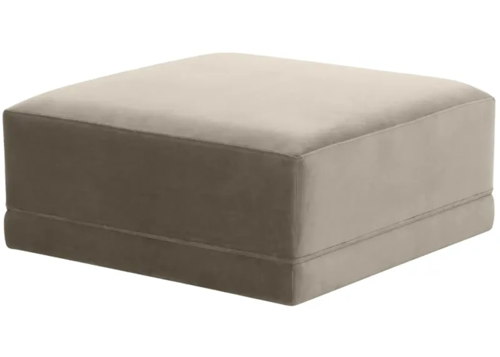 Willow Taupe Ottoman