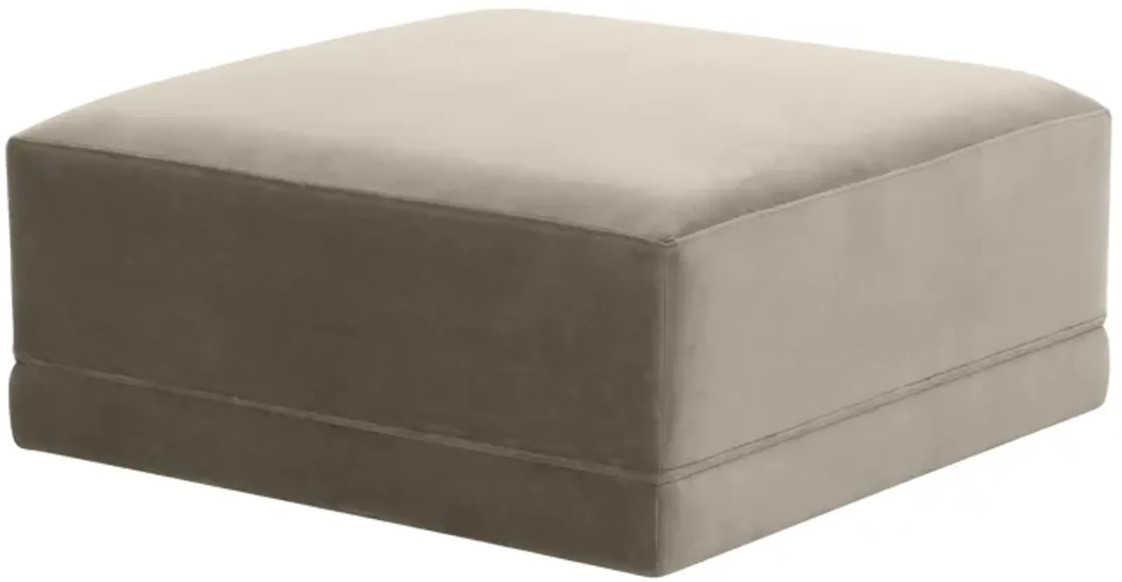 Willow Taupe Ottoman