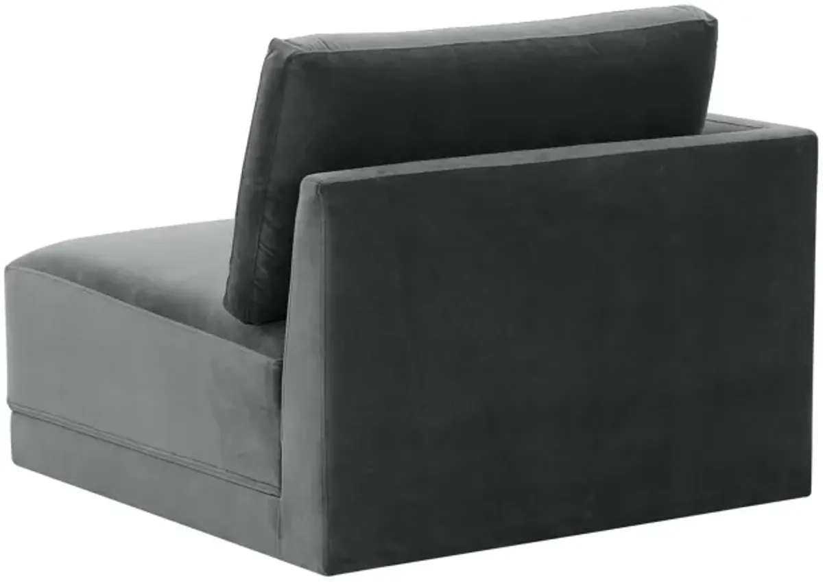 Willow Charcoal LAF Corner Chair