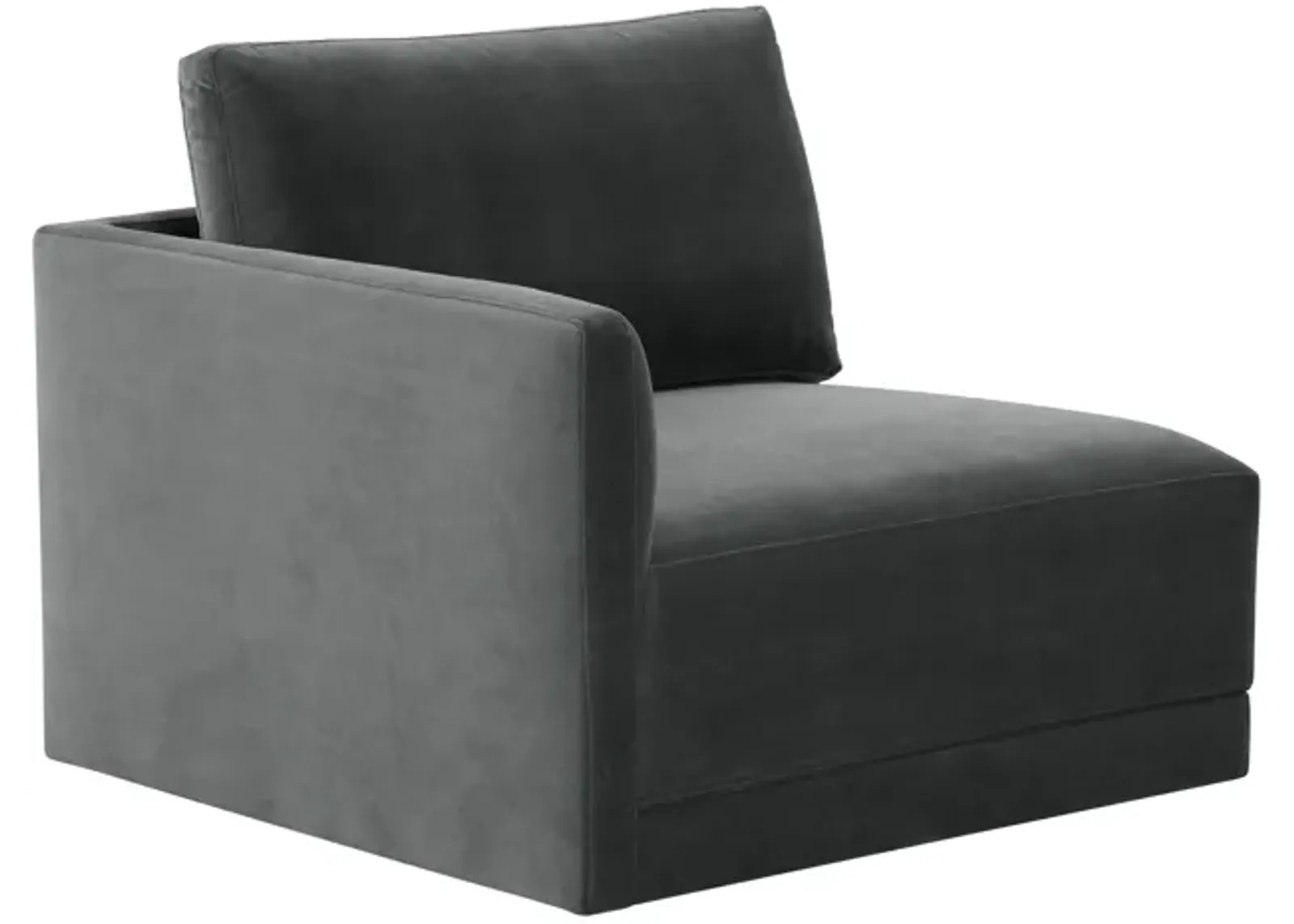 Willow Charcoal LAF Corner Chair