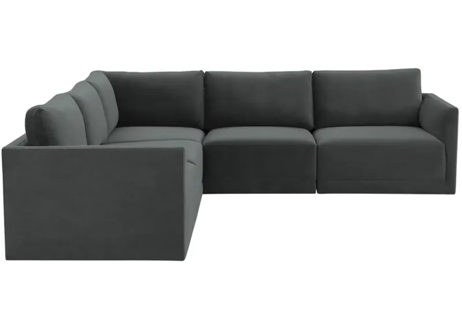 Willow Charcoal Modular L Sectional