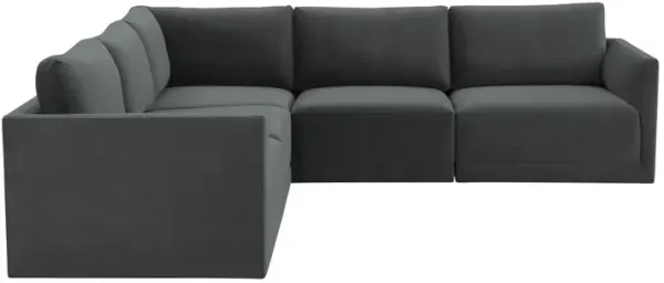 Willow Charcoal Modular L Sectional