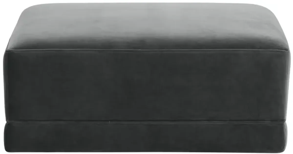 Willow Charcoal Ottoman