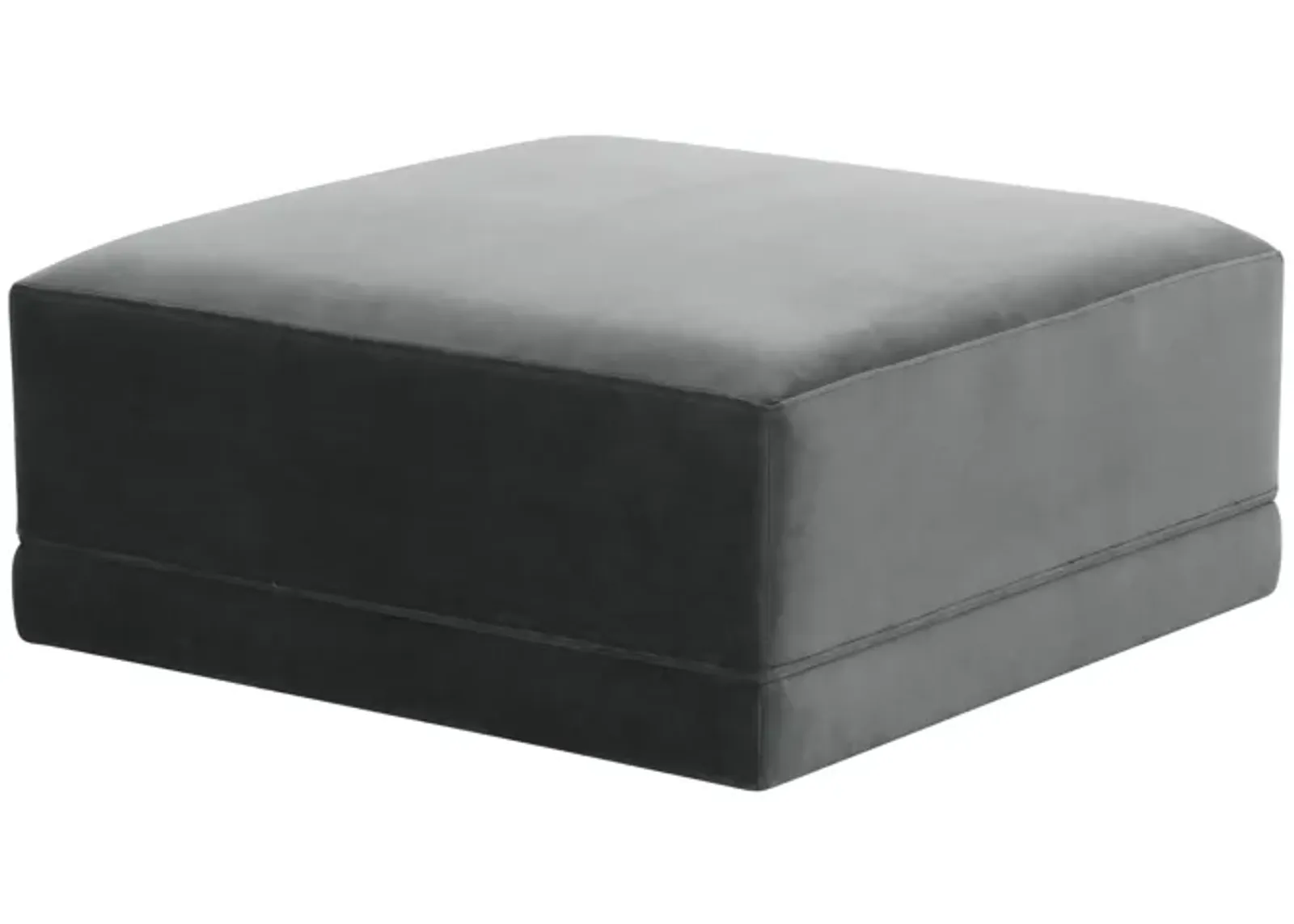 Willow Charcoal Ottoman