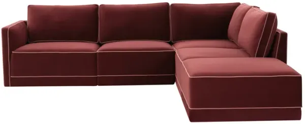 Willow Berry Red Modular RAF Sectional