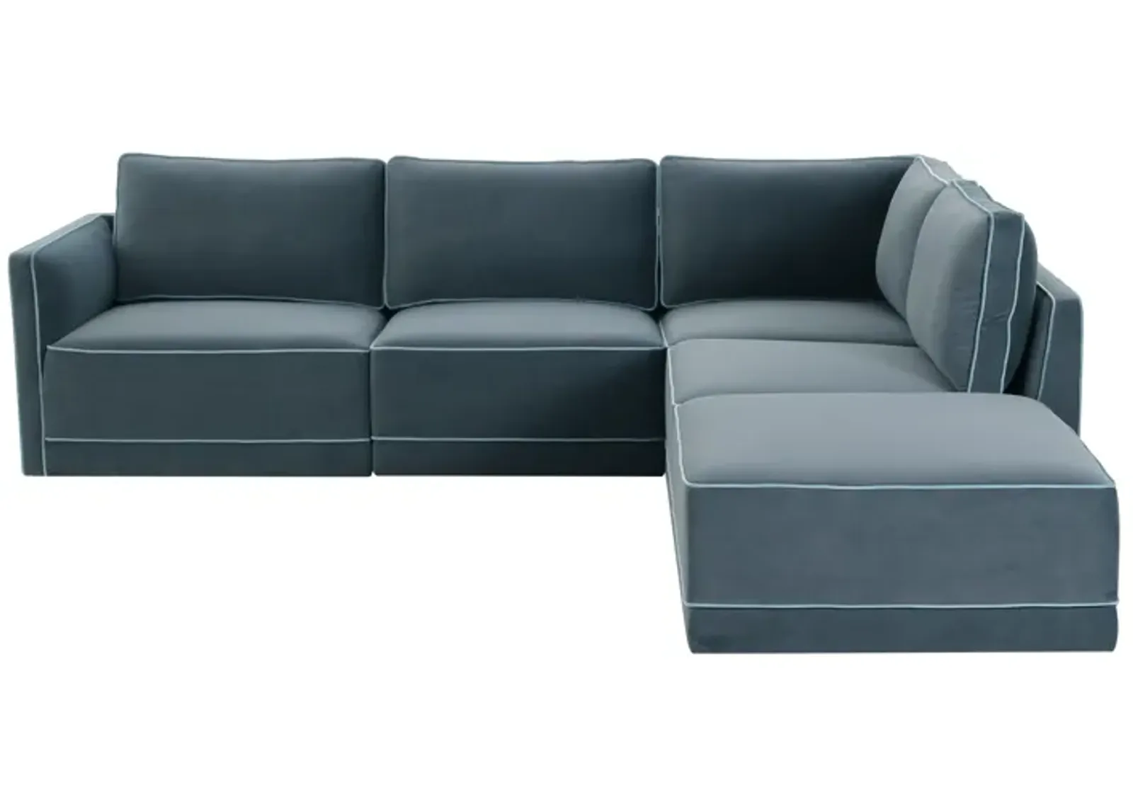 Willow Misty Blue Modular RAF Sectional