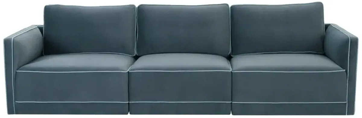 Willow Misty Blue Modular Sofa