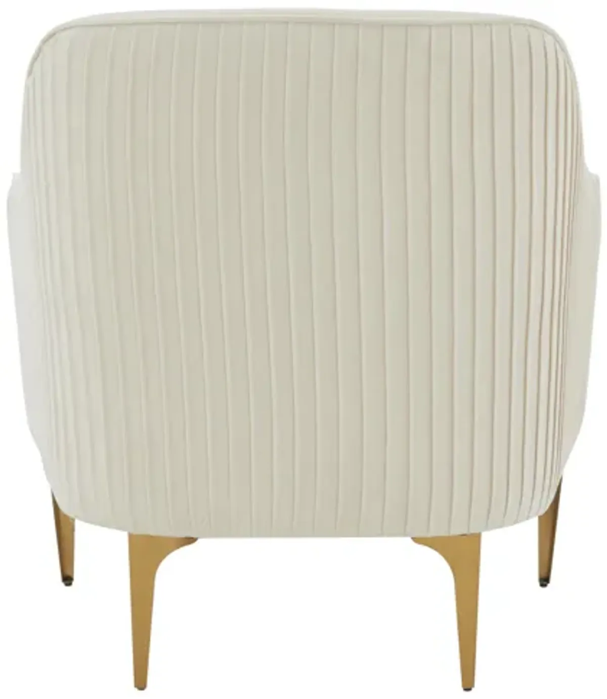 Serena Cream Velvet Accent Chair