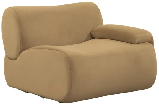 Zenith Performance Velvet Modular Corner Chair