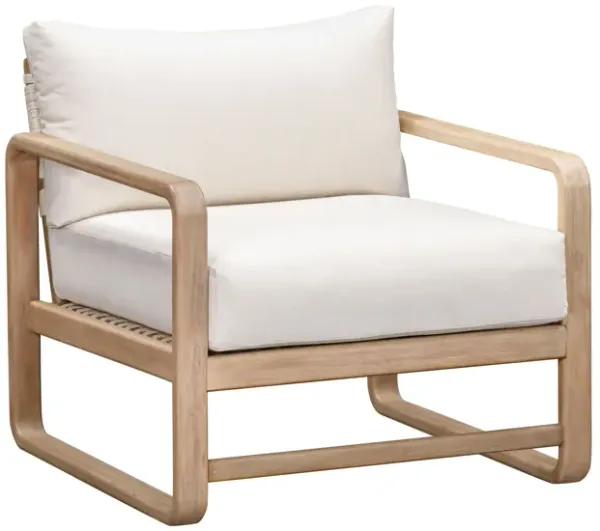 Palata Cream Performance Fabric Outdoor Chair