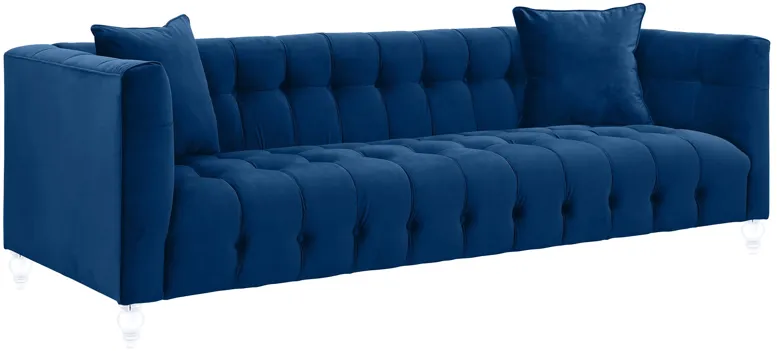 Bea 90.6" Performance Velvet Tufted Sofa