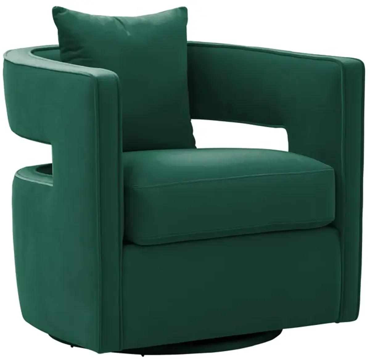 Kennedy Forest Green Swivel Chair