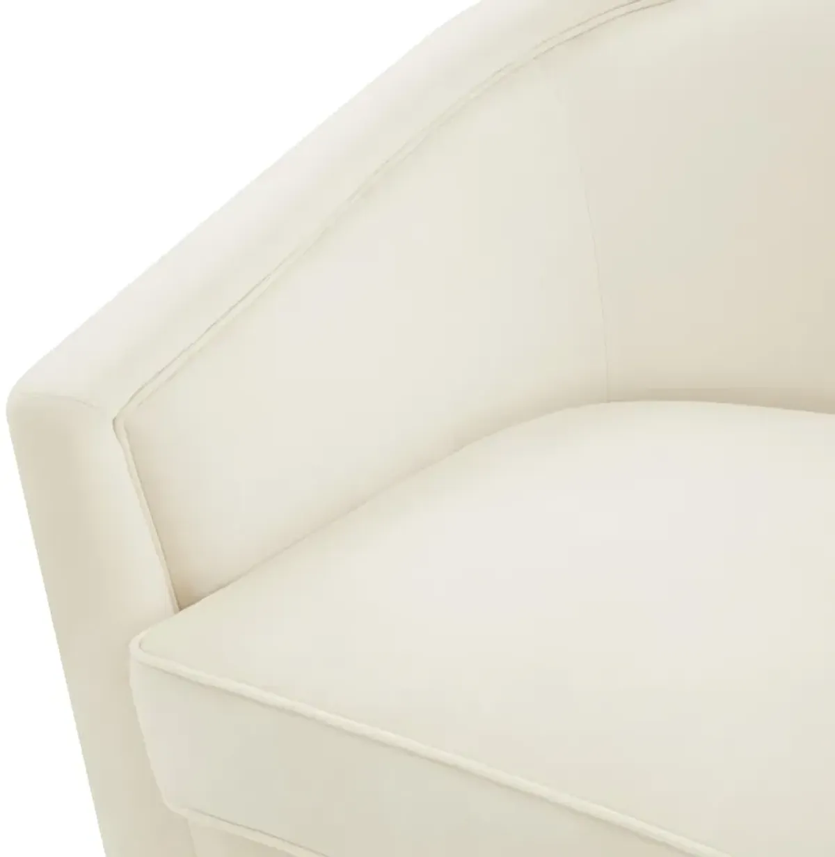 Flapper Cream Swivel Chair