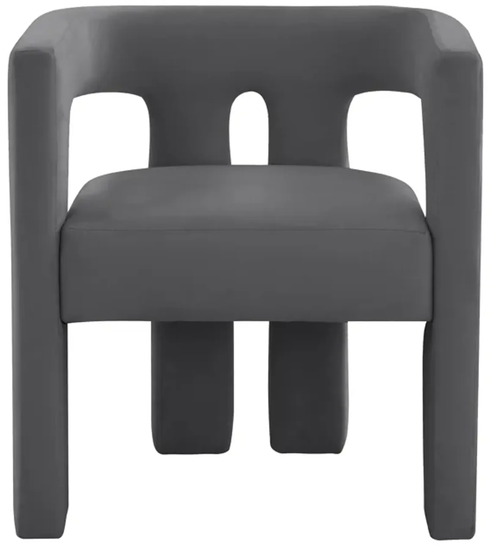 Sloane Dark Grey Velvet Chair