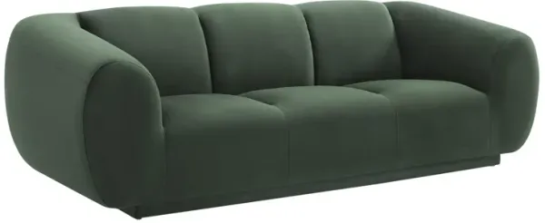 Emmet Forest Green Velvet Sofa