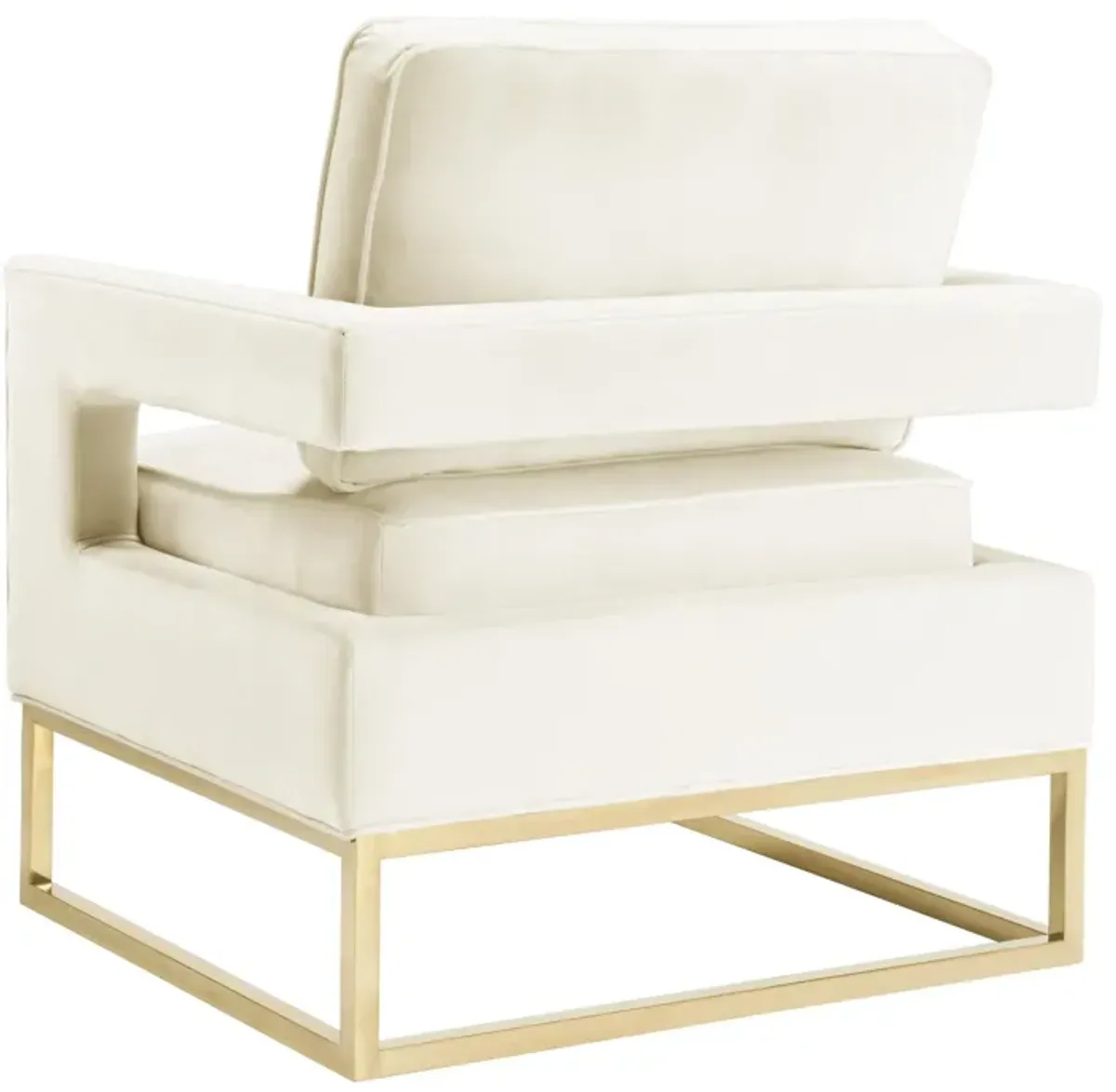 Avery Cream Velvet Chair