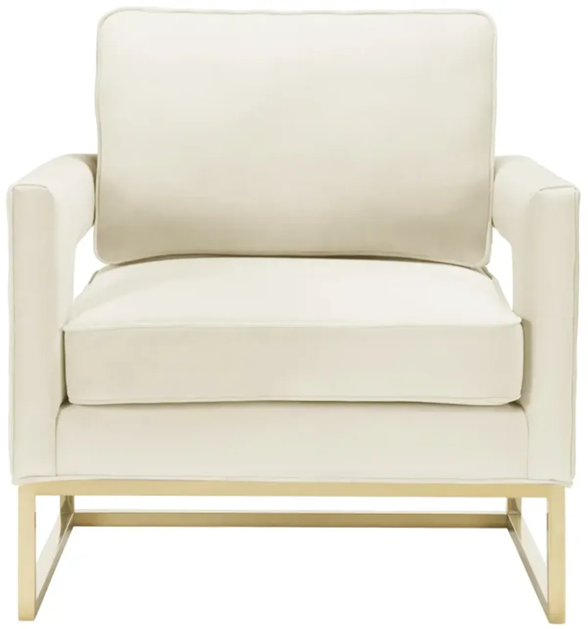 Avery Cream Velvet Chair