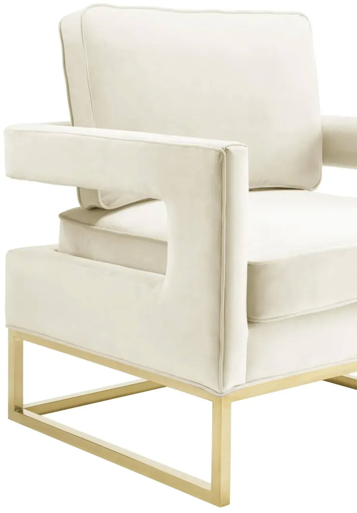 Avery Cream Velvet Chair