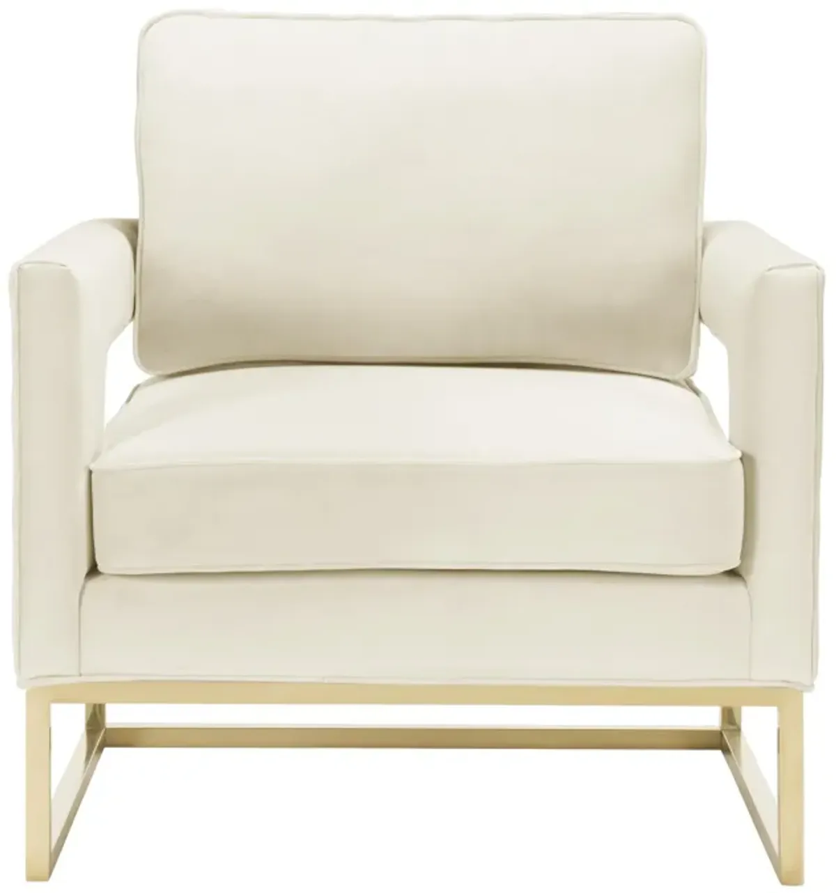 Avery Cream Velvet Chair