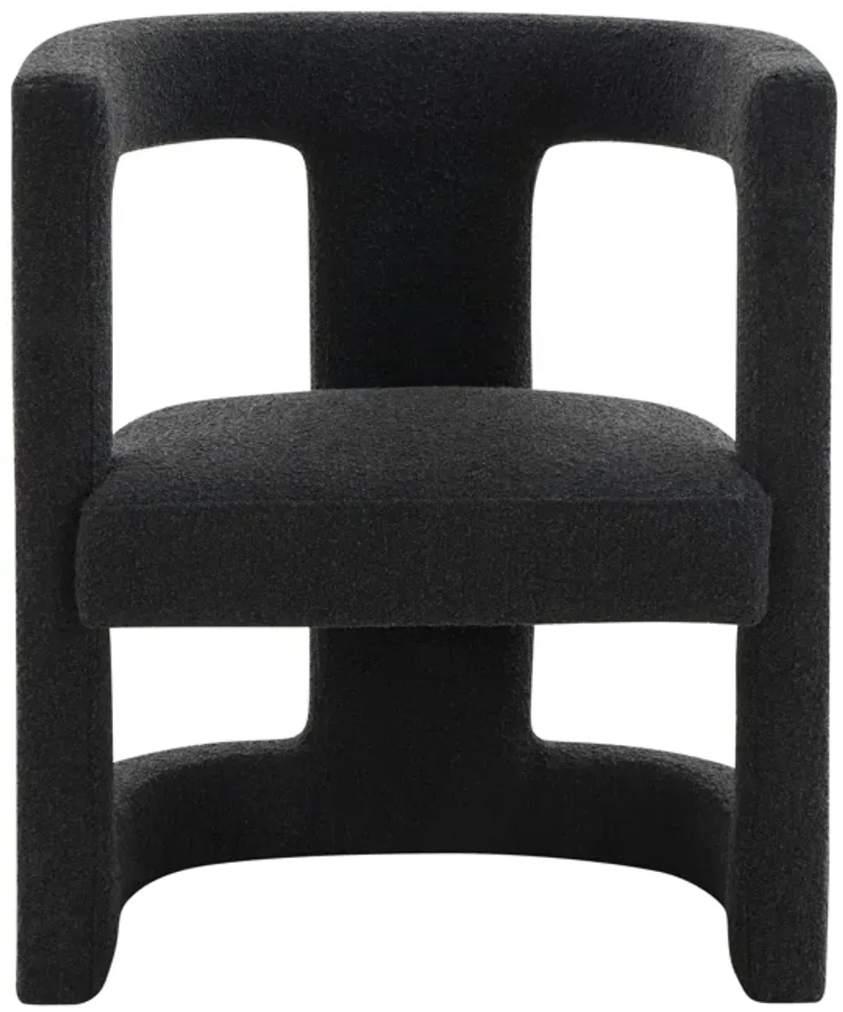 Ada Black Boucle Chair