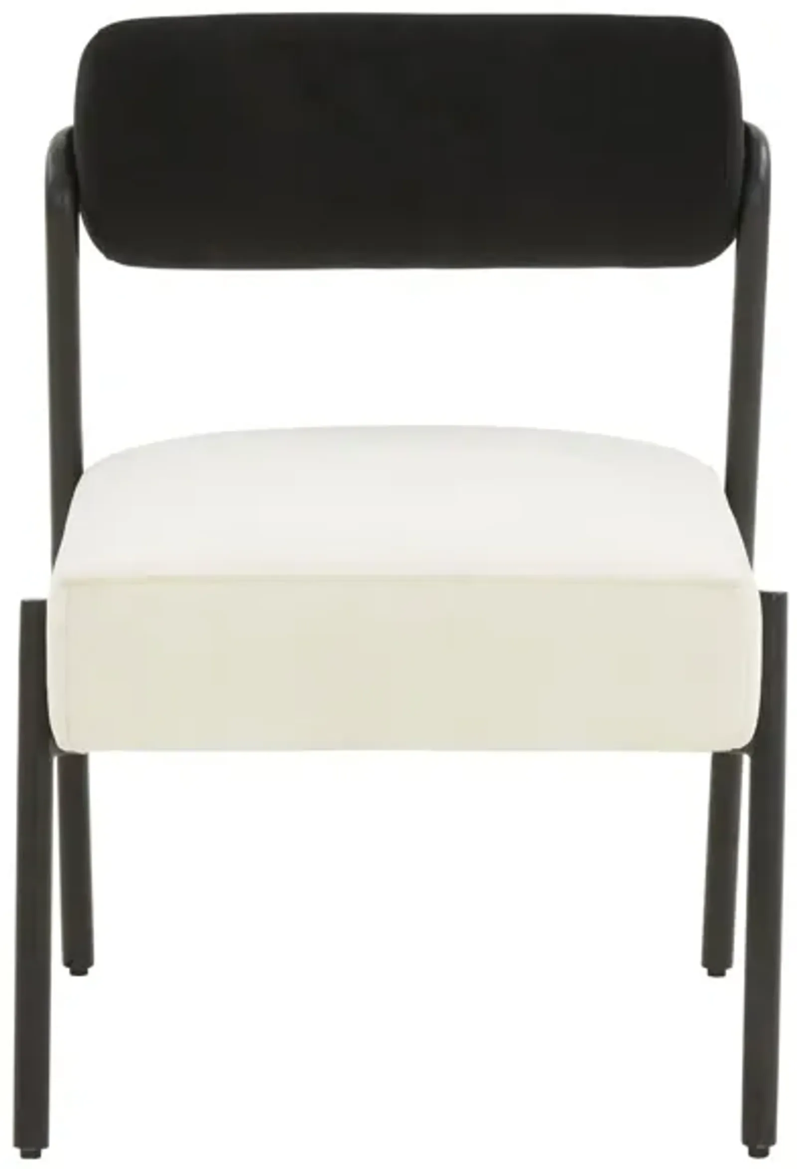 Jolene Cream Velvet Accent Chair