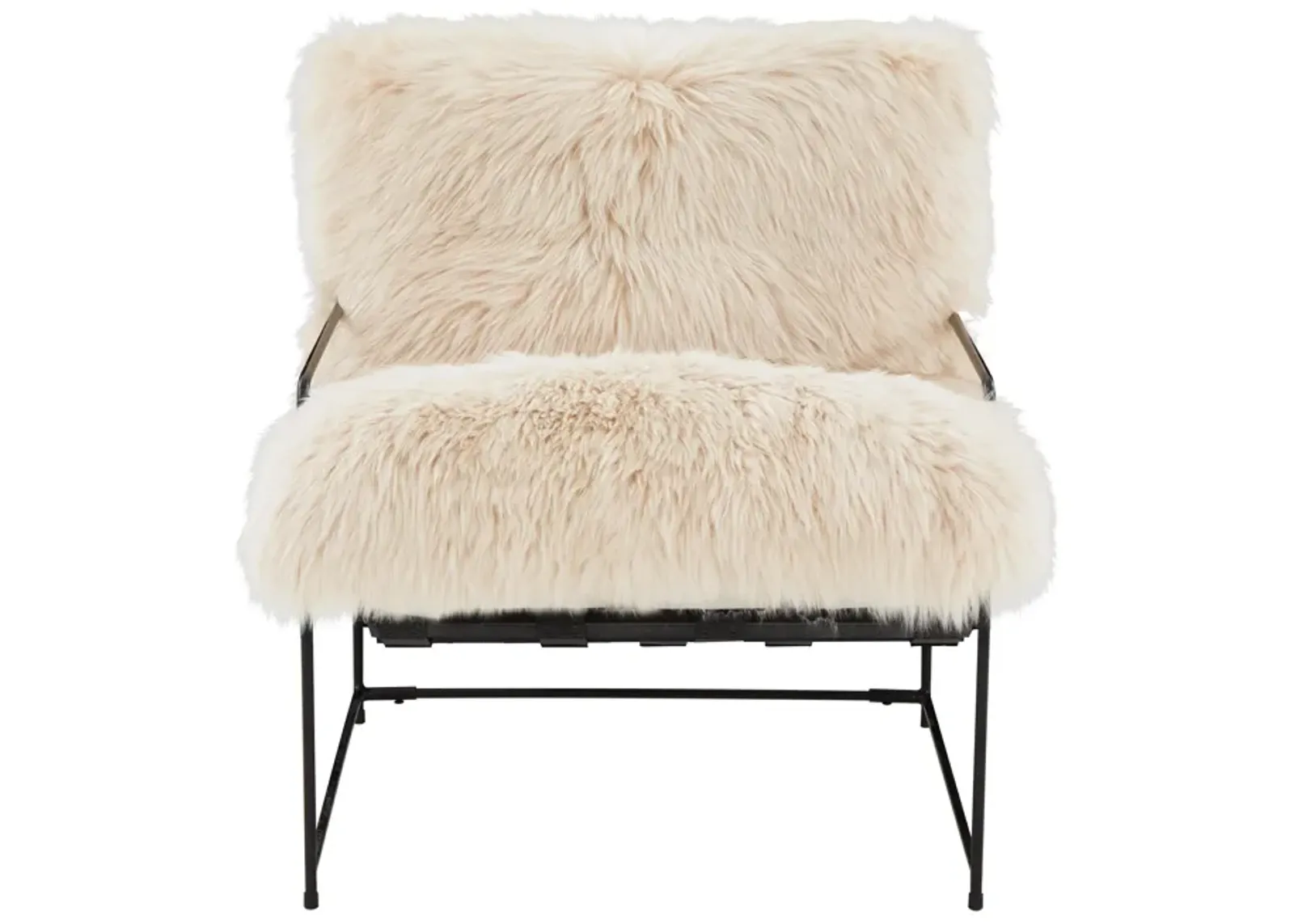 Kimi Natural Genuine Sheepskin Chair