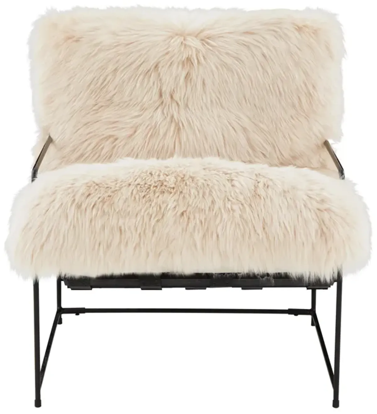 Kimi Natural Genuine Sheepskin Chair