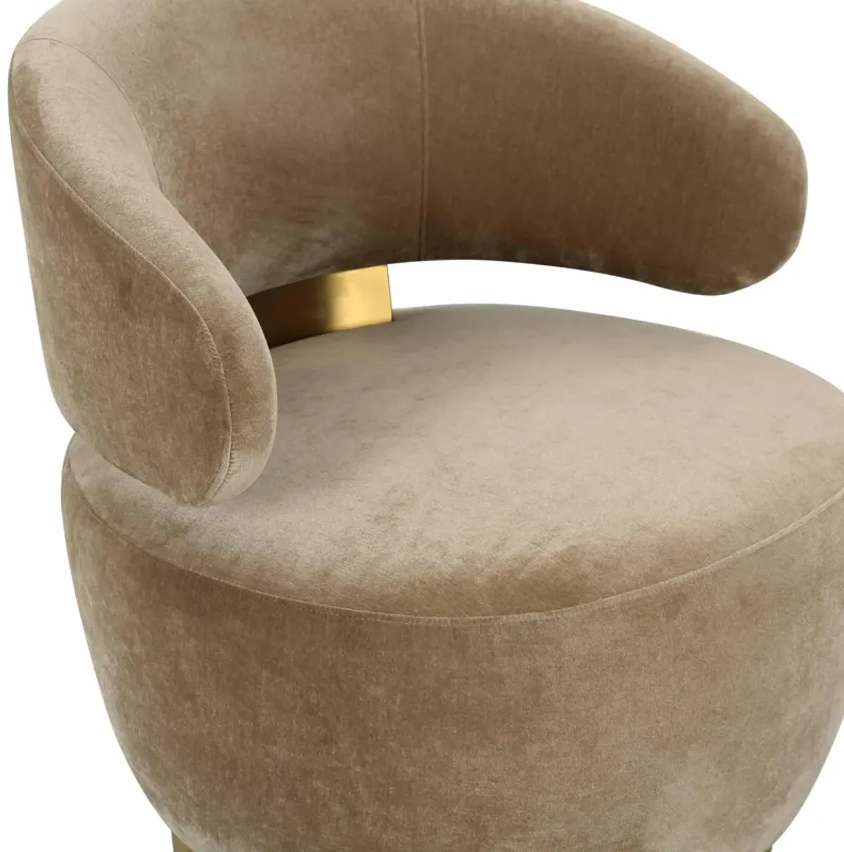 Austin Oat Recycled Fabric Swivel Chair