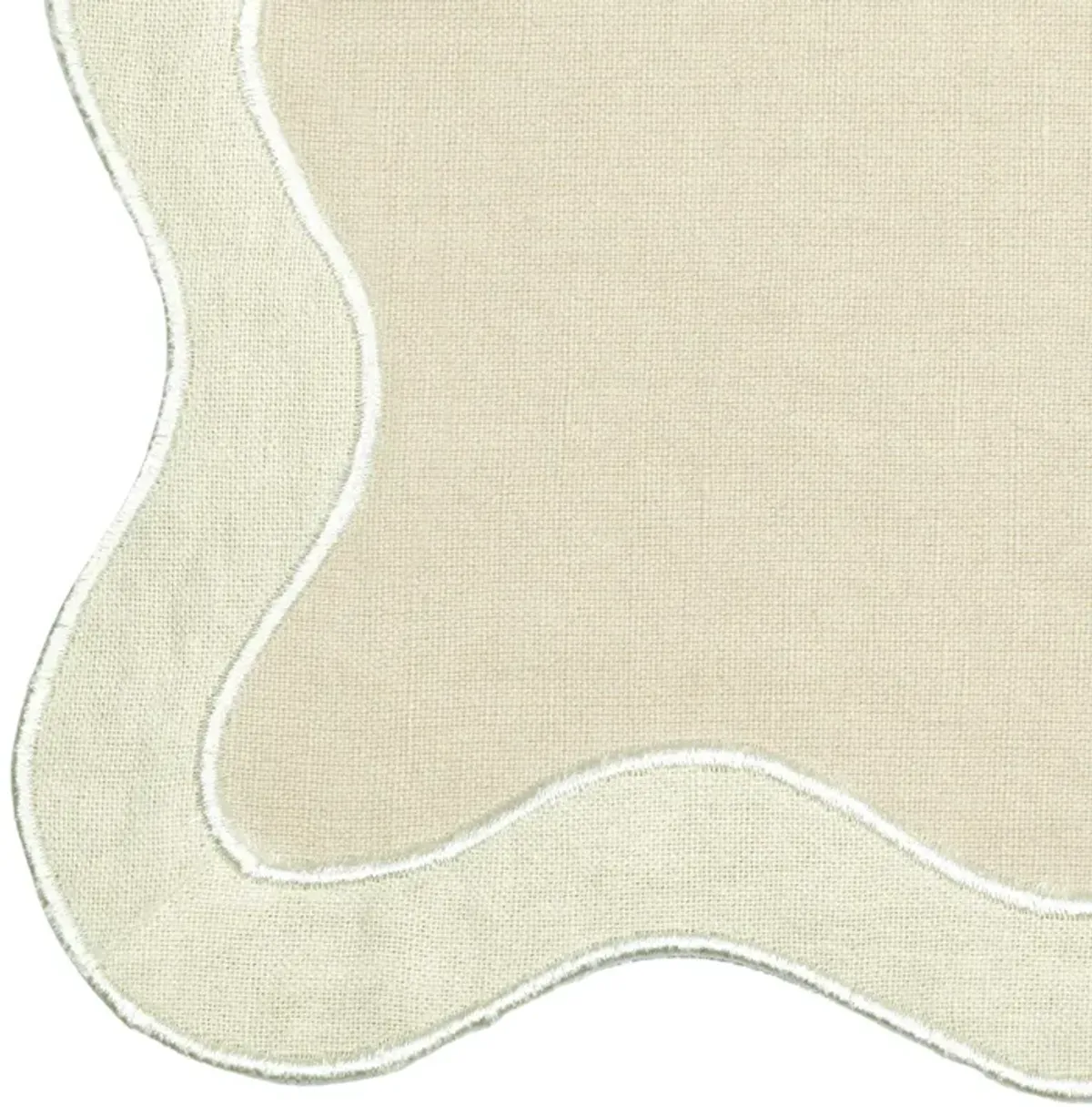 TOV Taupe Wavy Challah Cover