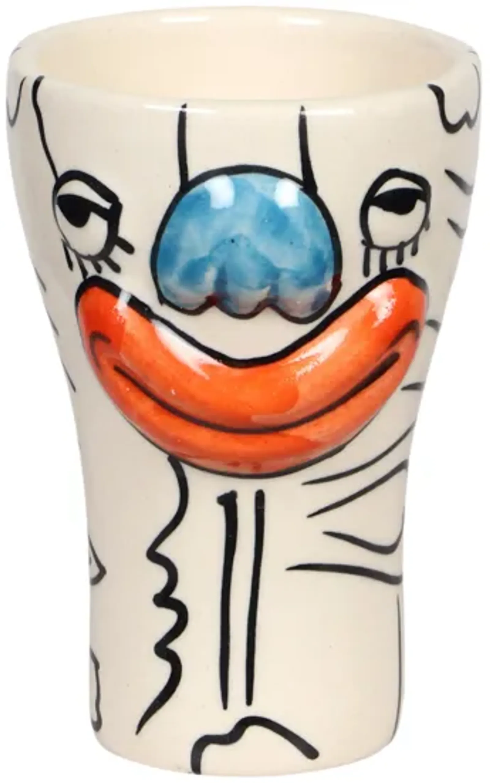 Velma 'Bashful' Ceramic Glasses - Set of 4