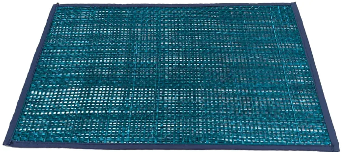 Peele Blue Seagrass Placemat - Set of 4