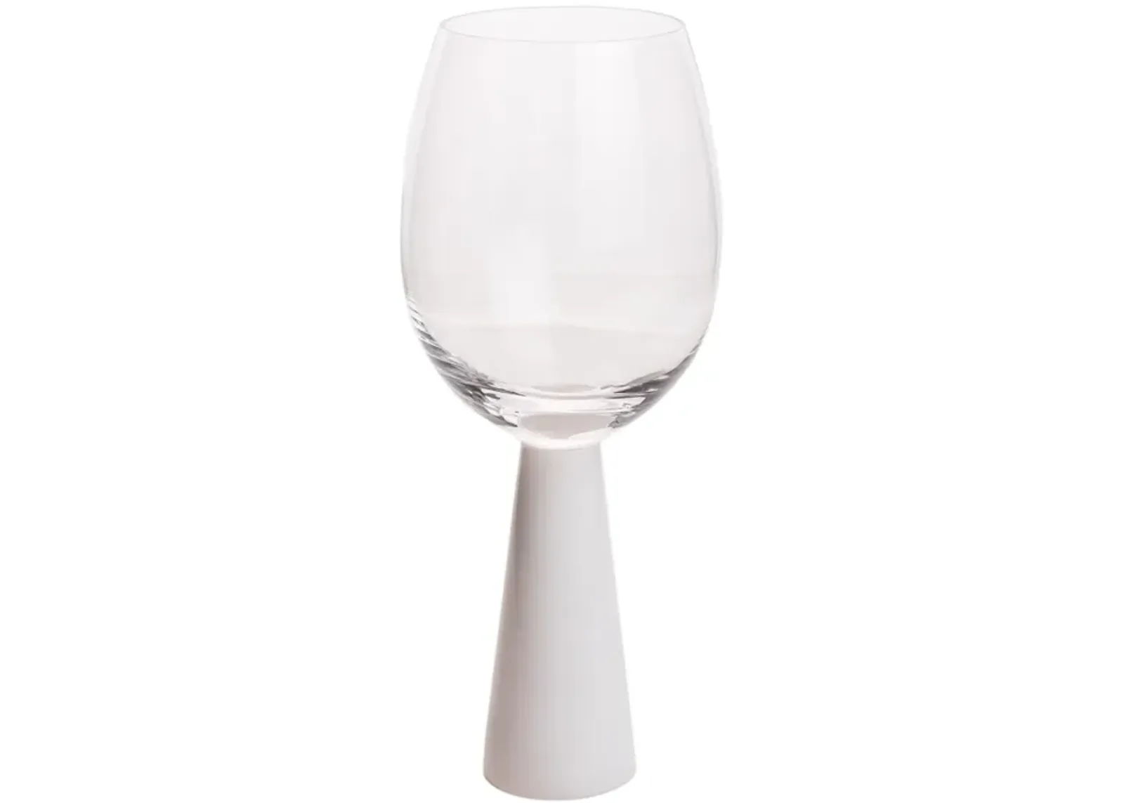 Rose White Wine Glasses - Set of 4