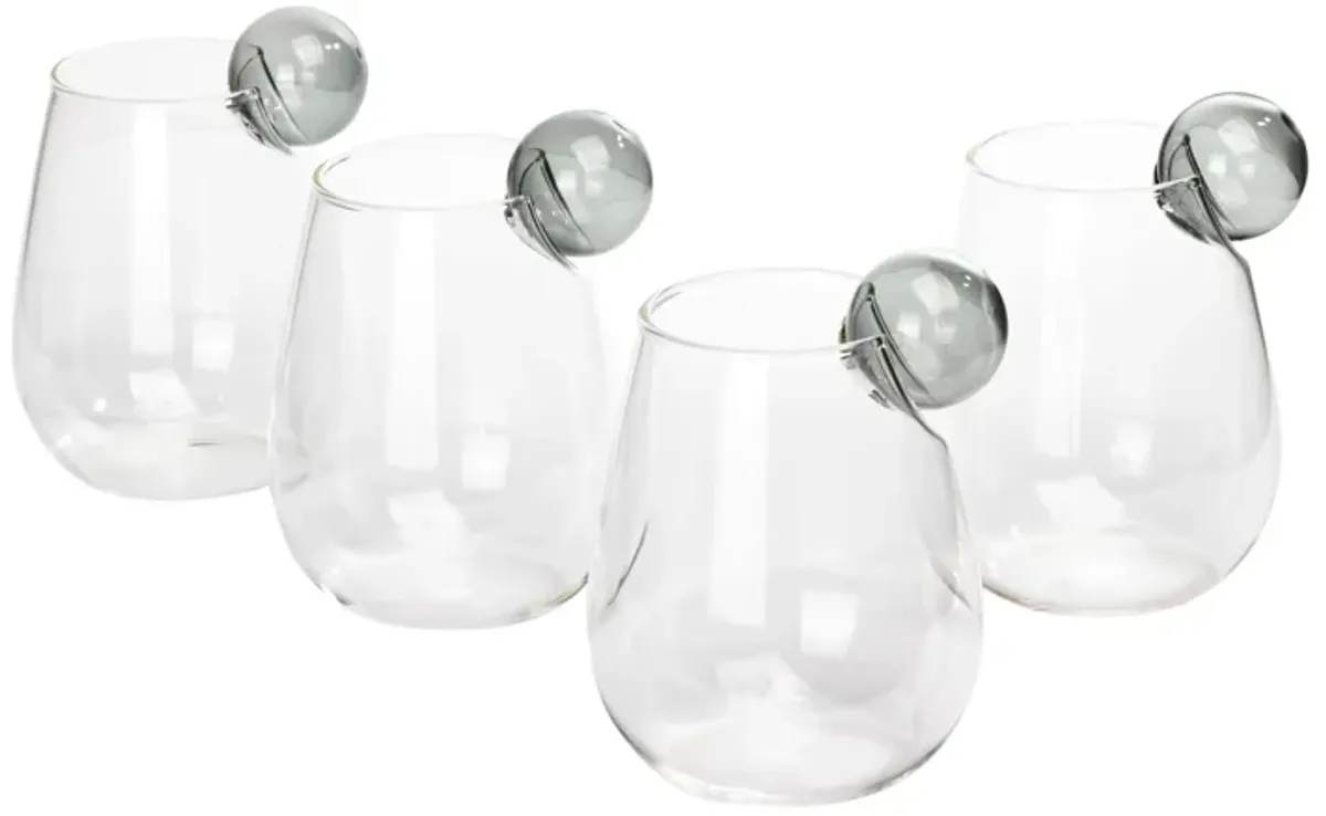 Boule Clear Water Glass - Set of 4