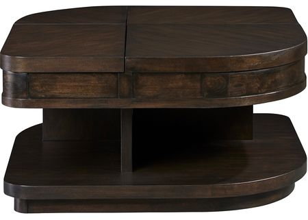 Grovedale Lift-Top Wedge Cocktail Table